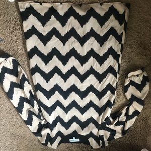 Party dress brown and black